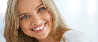Young woman with a bright white smile