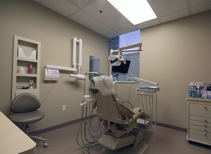 High tech dental treatment room at Abington Family Dental Care