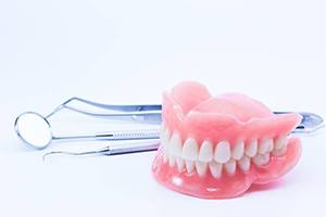 dentures and dental tools